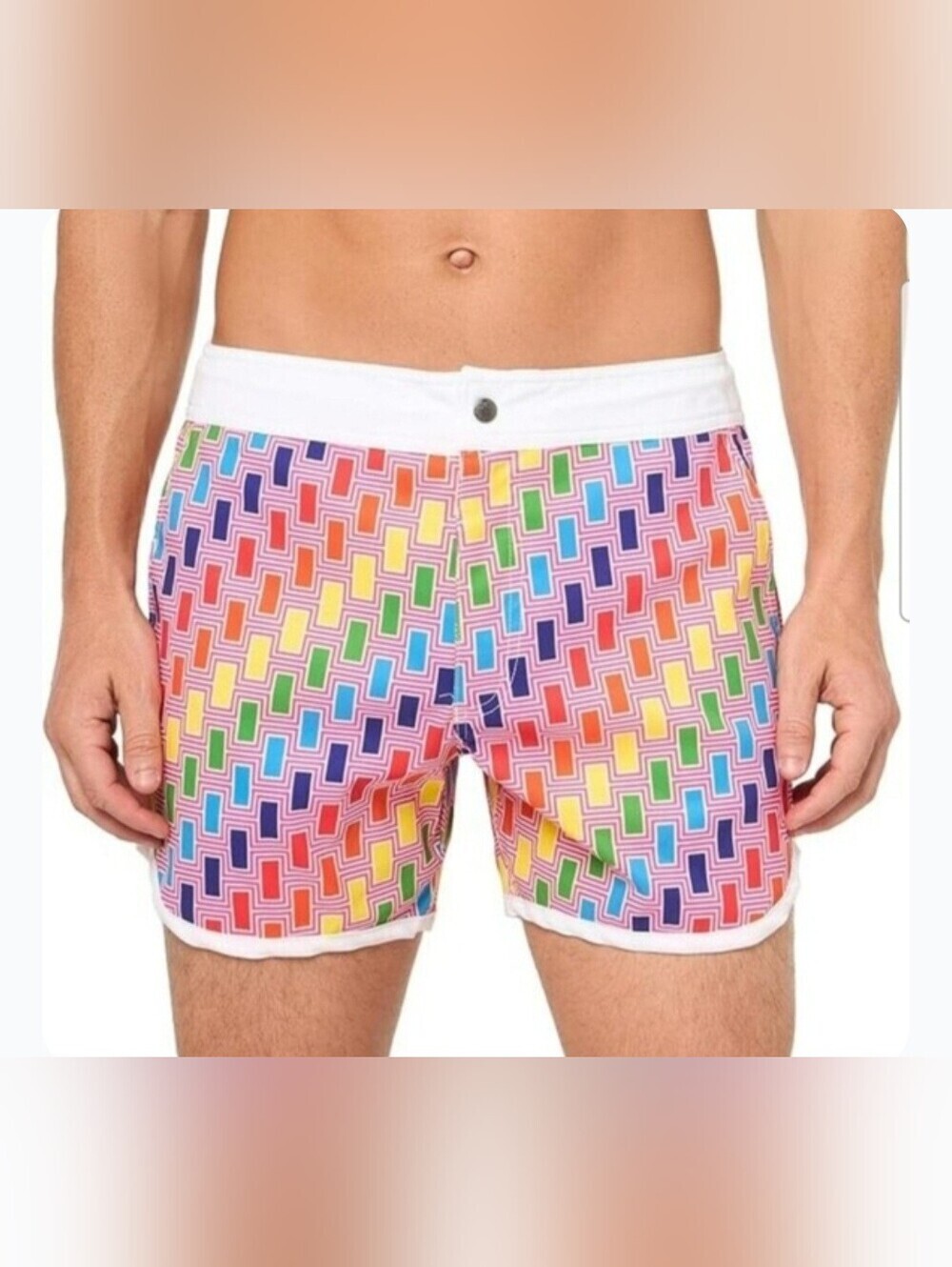 Mr. Turk Surfside Board Short Men's Swimsuit Size 28 / XS - Picture 5 of 8